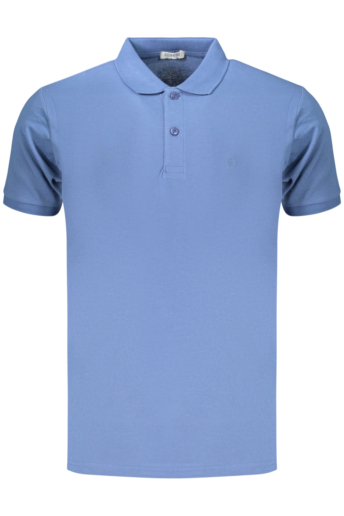 COVERI MOVING MEN'S SHORT-SLEEVE POLO SHIRT, BLUE