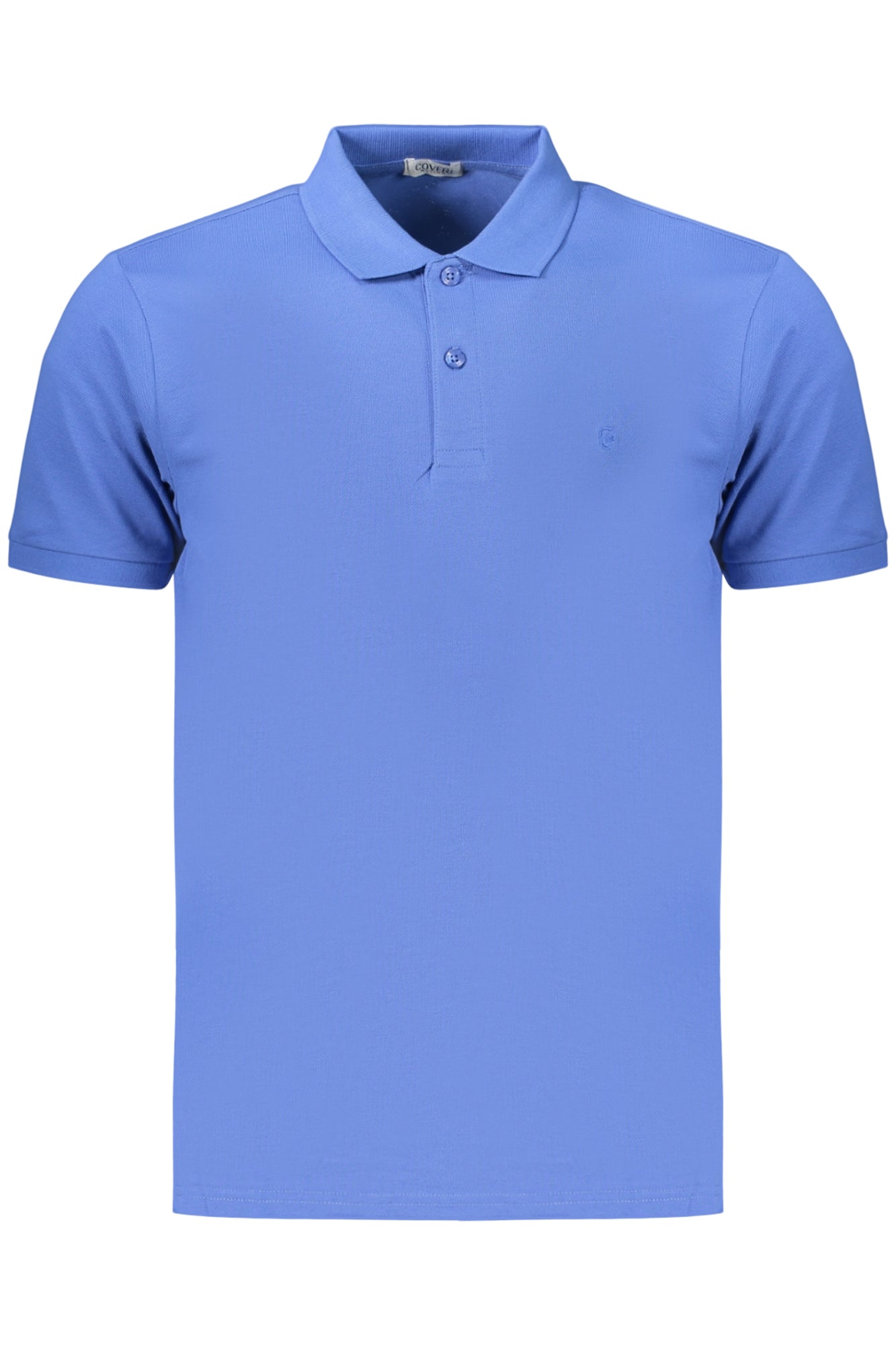 COVERI MOVING MEN'S SHORT-SLEEVE POLO SHIRT, BLUE