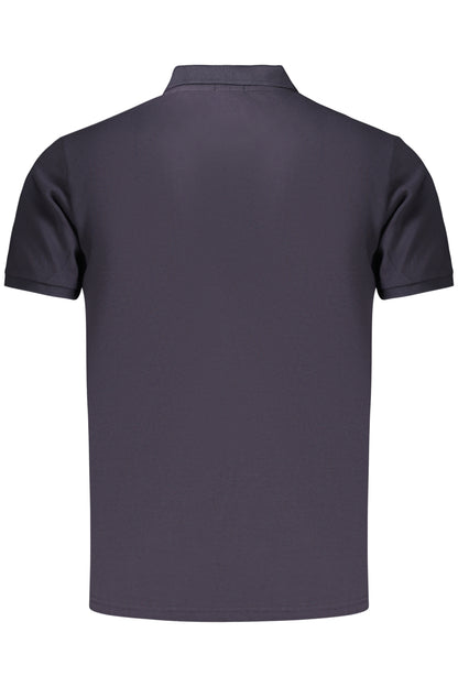 COVERI MOVING MEN'S SHORT-SLEEVE POLO SHIRT, BLUE