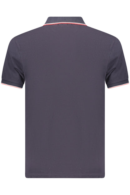 COVERI MOVING MEN'S SHORT-SLEEVE POLO SHIRT, BLUE