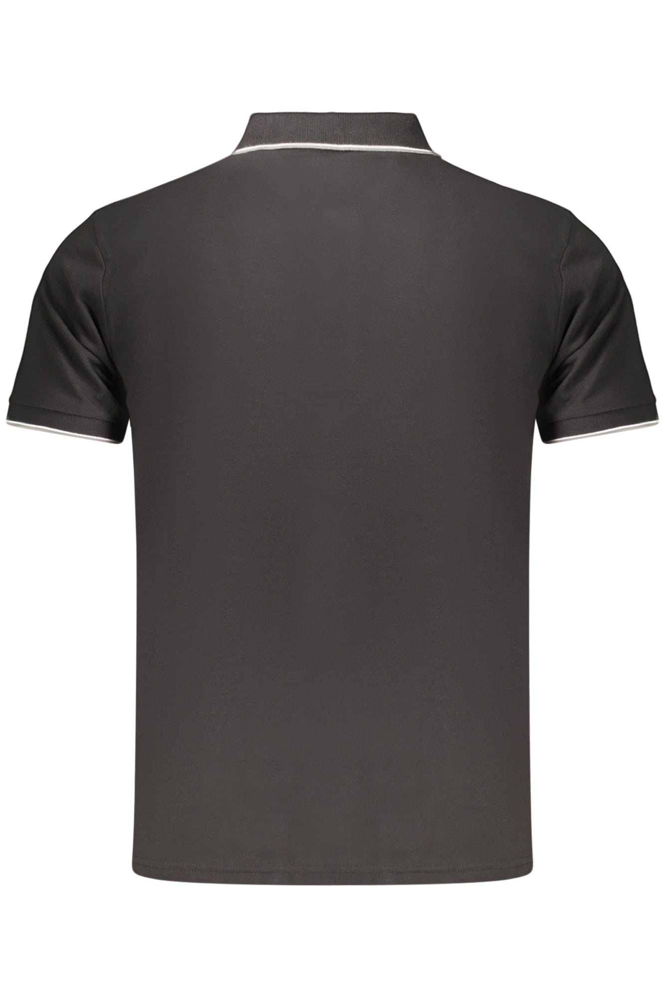 COVERI MOVING MEN'S SHORT-SLEEVE POLO SHIRT BLACK