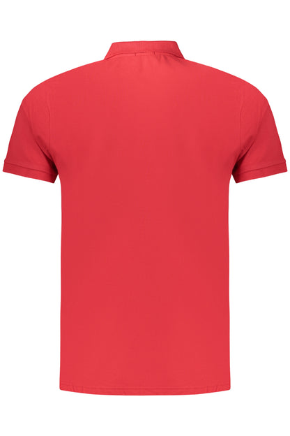 COVERI MOVING MEN'S SHORT-SLEEVE POLO SHIRT, RED