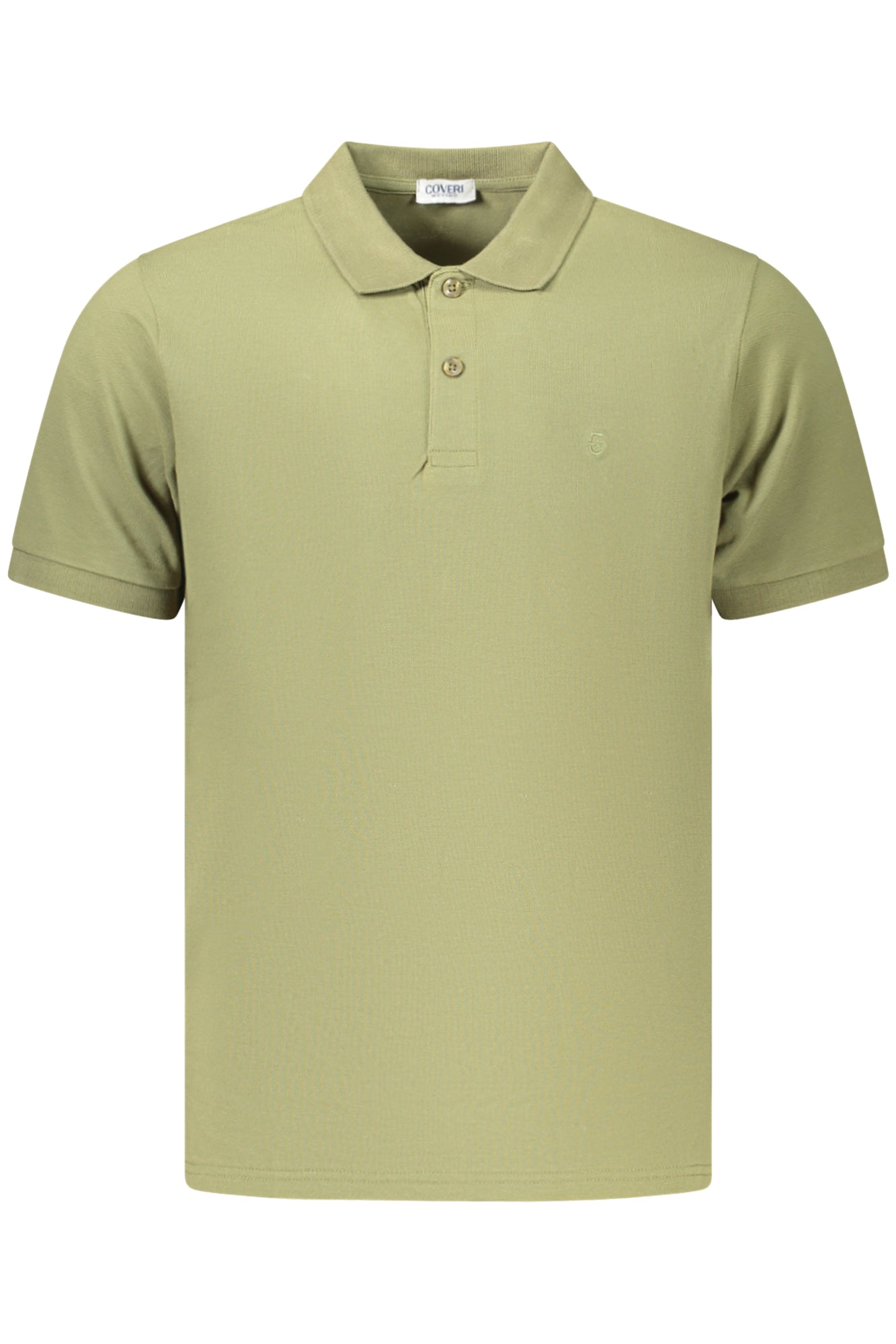 COVERI MOVING MEN'S SHORT-SLEEVE POLO SHIRT, GREEN