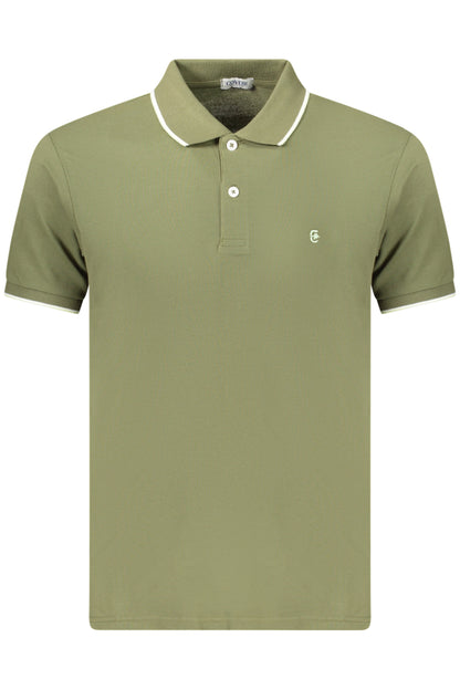 COVERI MOVING MEN'S SHORT-SLEEVE POLO SHIRT, GREEN