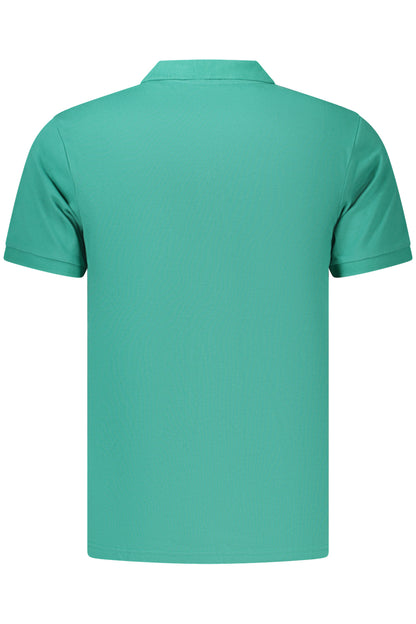 COVERI MOVING MEN'S SHORT-SLEEVE POLO SHIRT, GREEN
