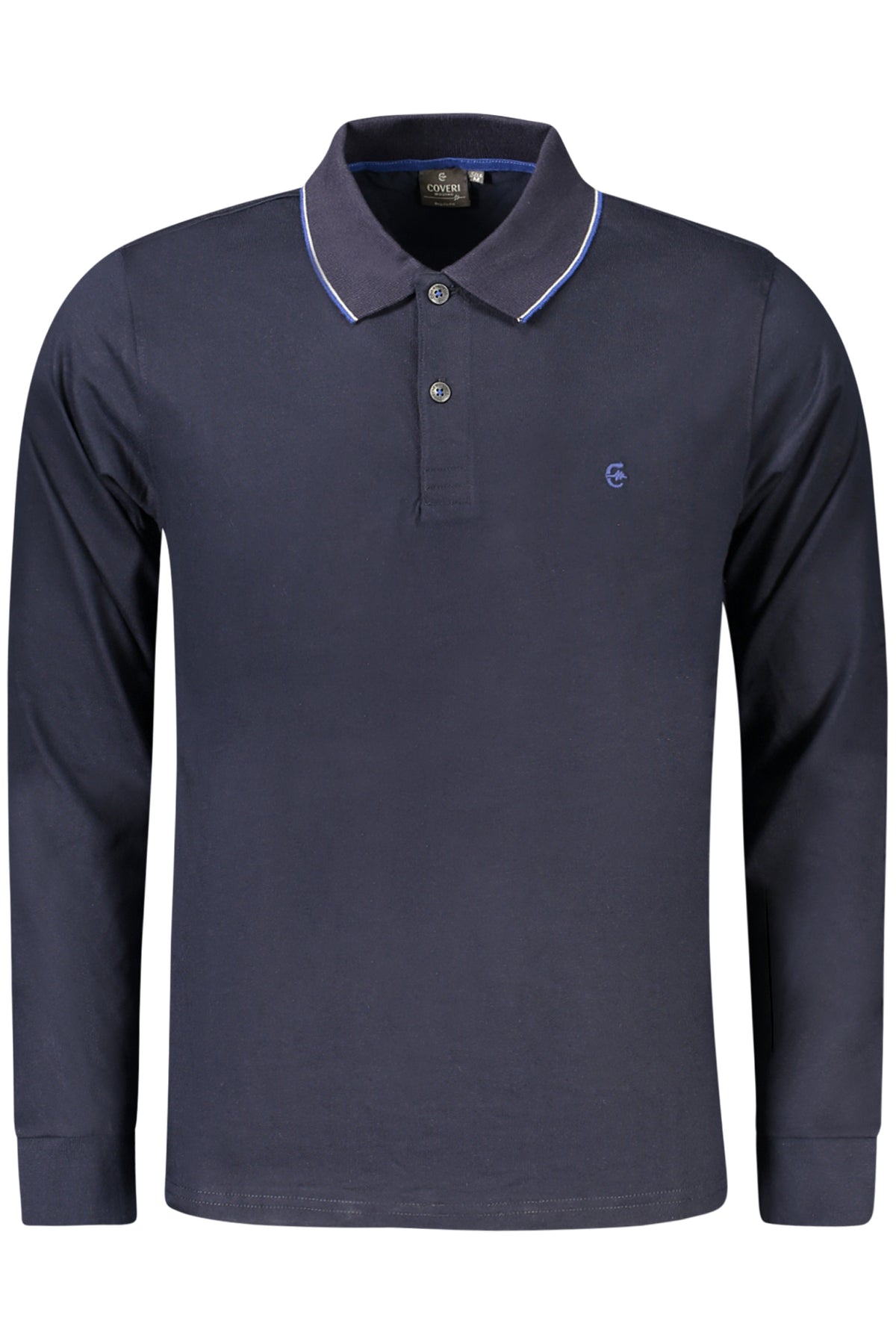 COVERI MOVING POLO LONG SLEEVES MEN BLUE