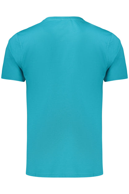 COVERI MOVING MEN'S SHORT-SLEEVED T-SHIRT, BLUE