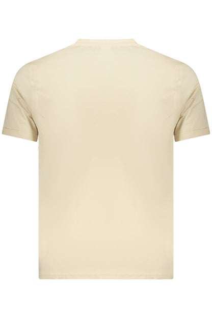 COVERI MOVING MEN'S SHORT-SLEEVE T-SHIRT, BEIGE