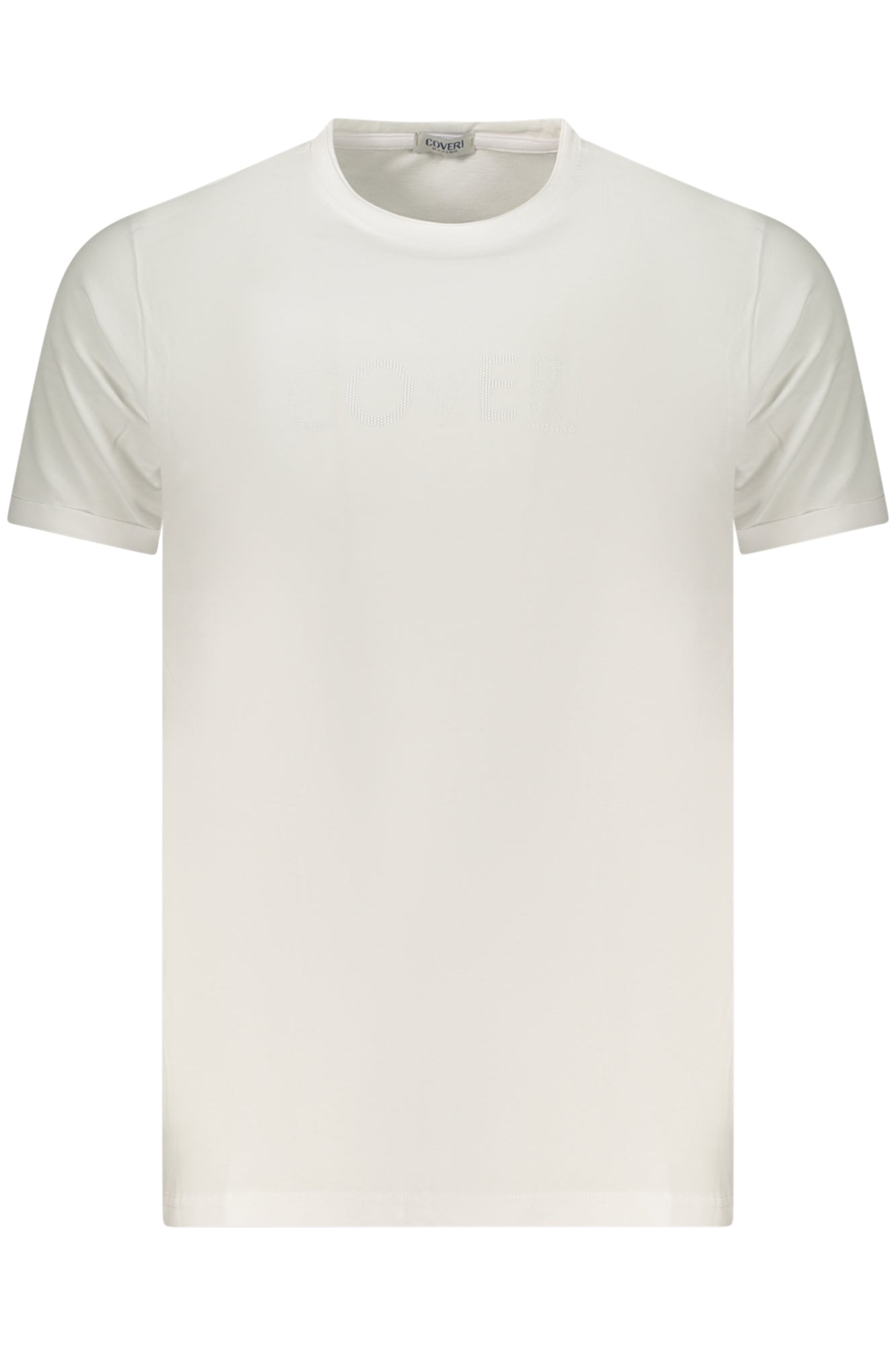COVERI MOVING MEN'S SHORT-SLEEVE T-SHIRT WHITE