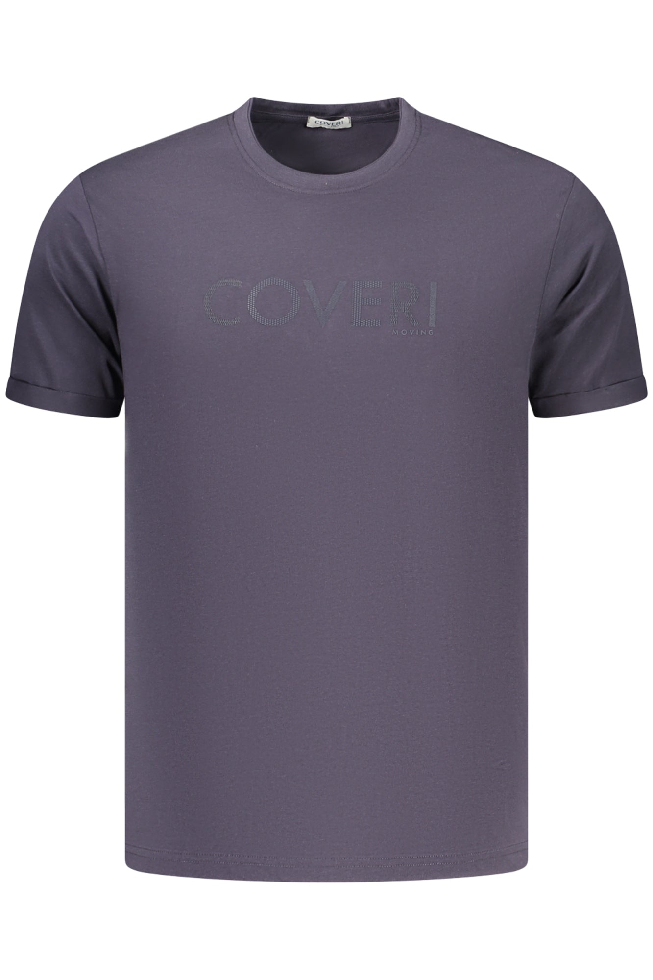 COVERI MOVING MEN'S SHORT-SLEEVE T-SHIRT, BLUE