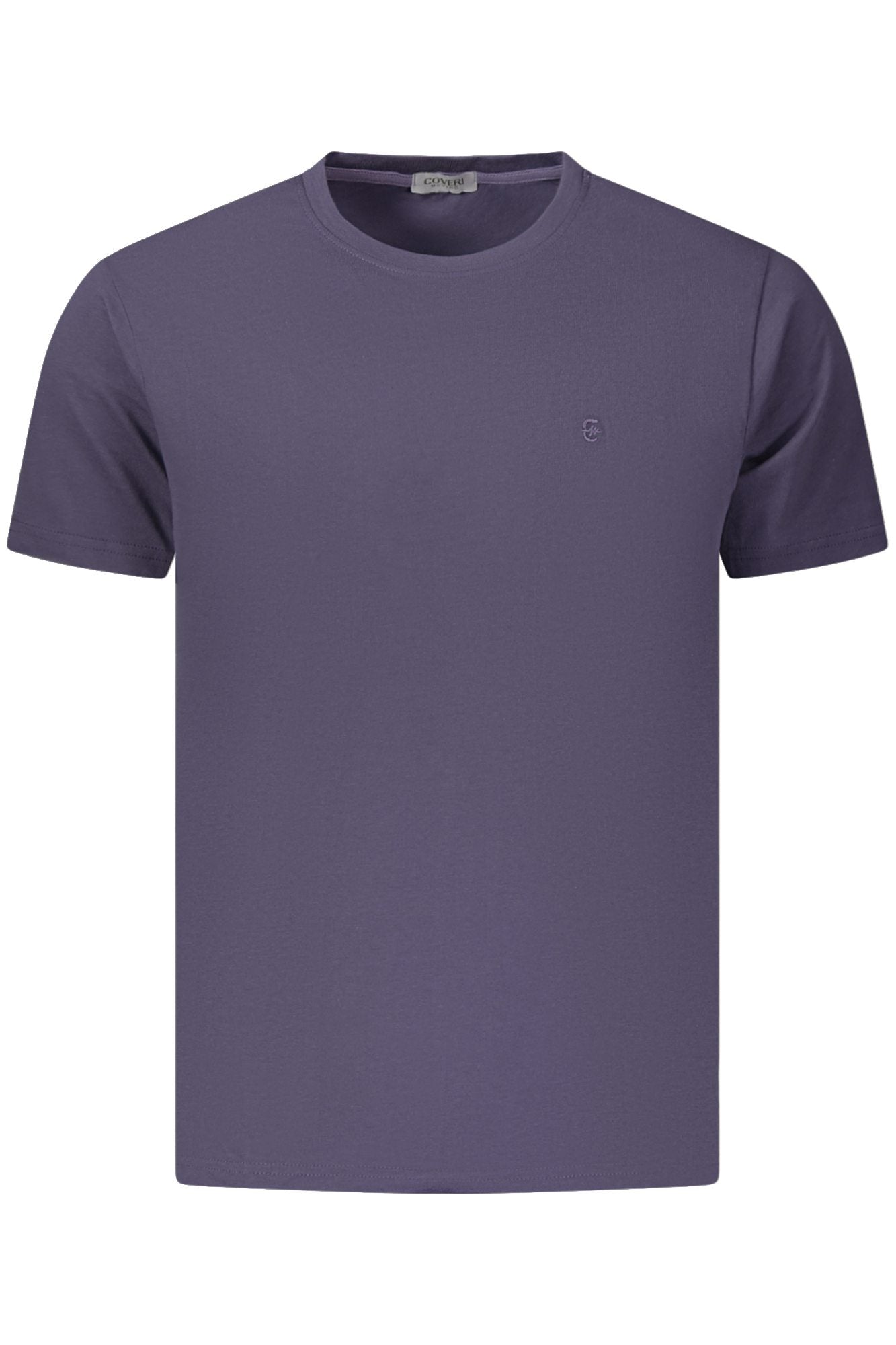 COVERI MOVING MEN'S SHORT-SLEEVE T-SHIRT, BLUE