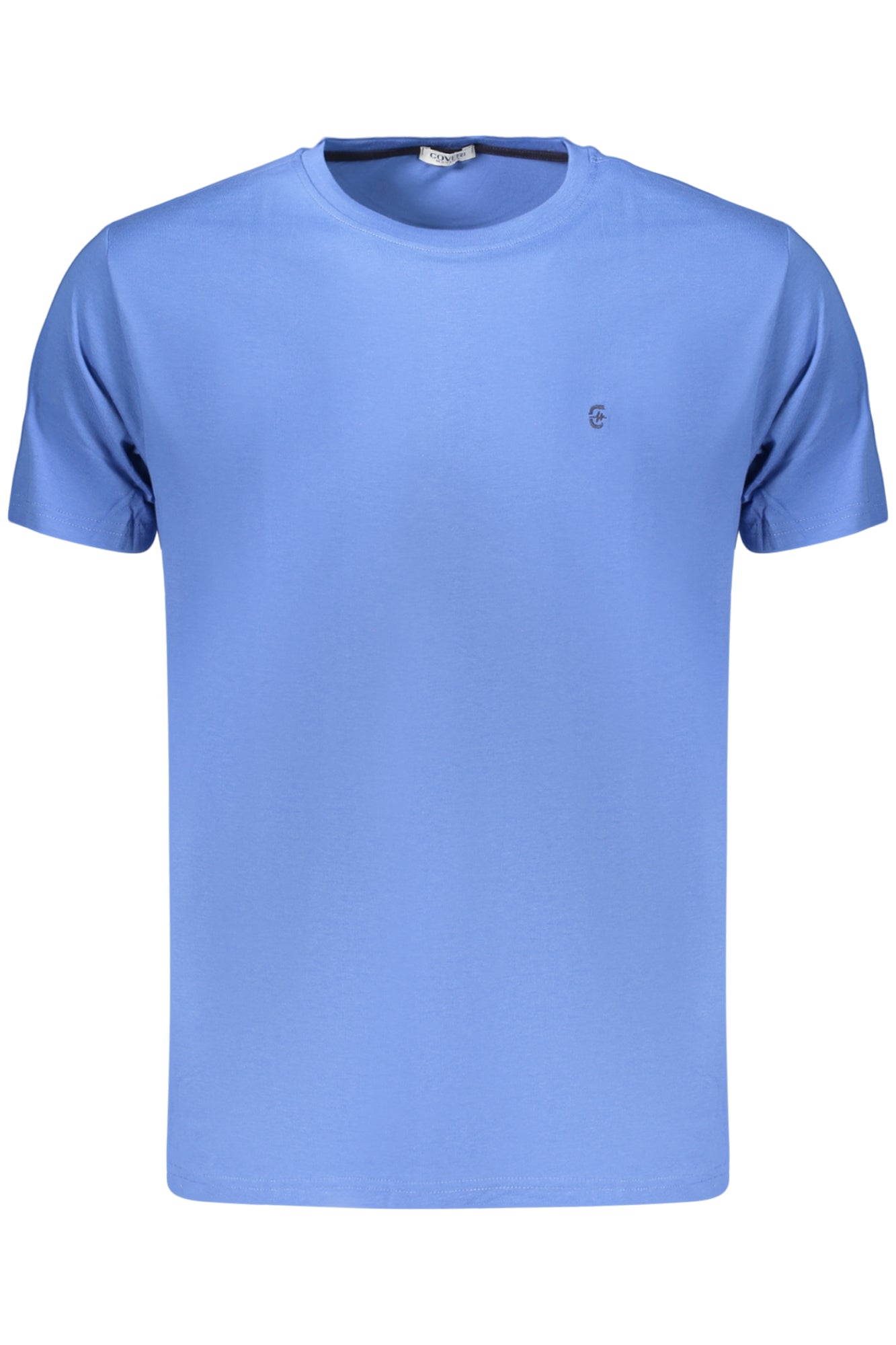COVERI MOVING MEN'S SHORT-SLEEVE T-SHIRT, BLUE