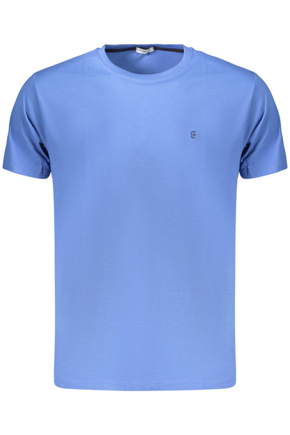 COVERI MOVING MEN'S SHORT-SLEEVE T-SHIRT, BLUE