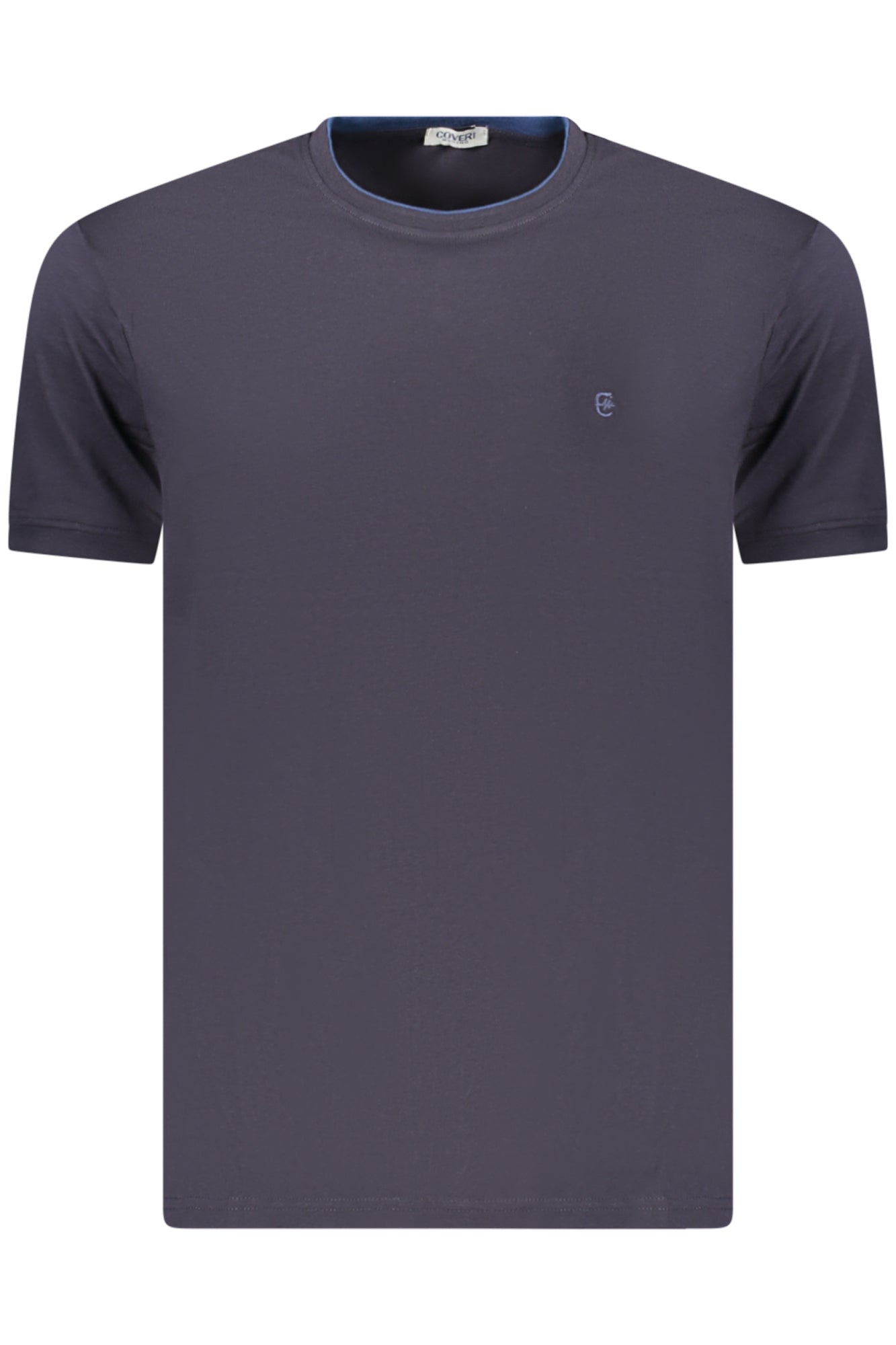 COVERI MOVING MEN'S SHORT-SLEEVE T-SHIRT, BLUE