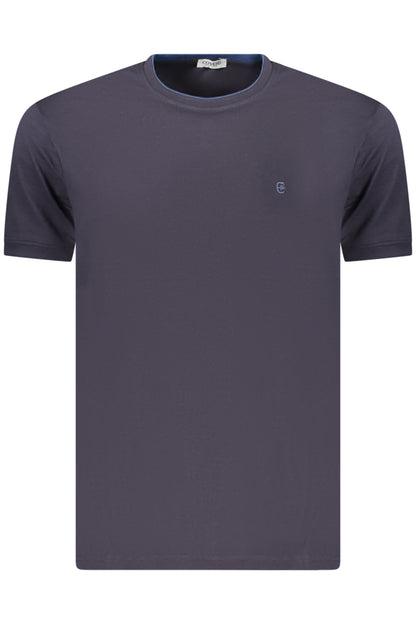 COVERI MOVING MEN'S SHORT-SLEEVE T-SHIRT, BLUE