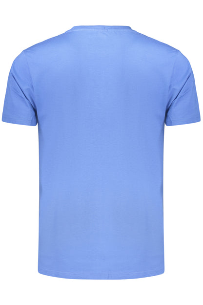 COVERI MOVING MEN'S SHORT-SLEEVE T-SHIRT, BLUE