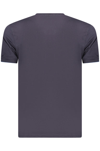 COVERI MOVING MEN'S SHORT-SLEEVE T-SHIRT, BLUE