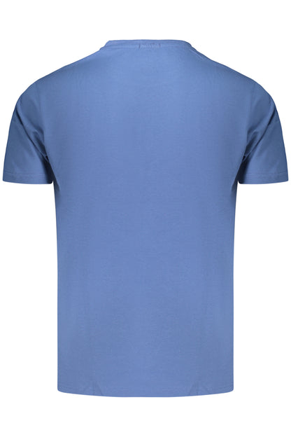 COVERI MOVING MEN'S SHORT-SLEEVE T-SHIRT, BLUE