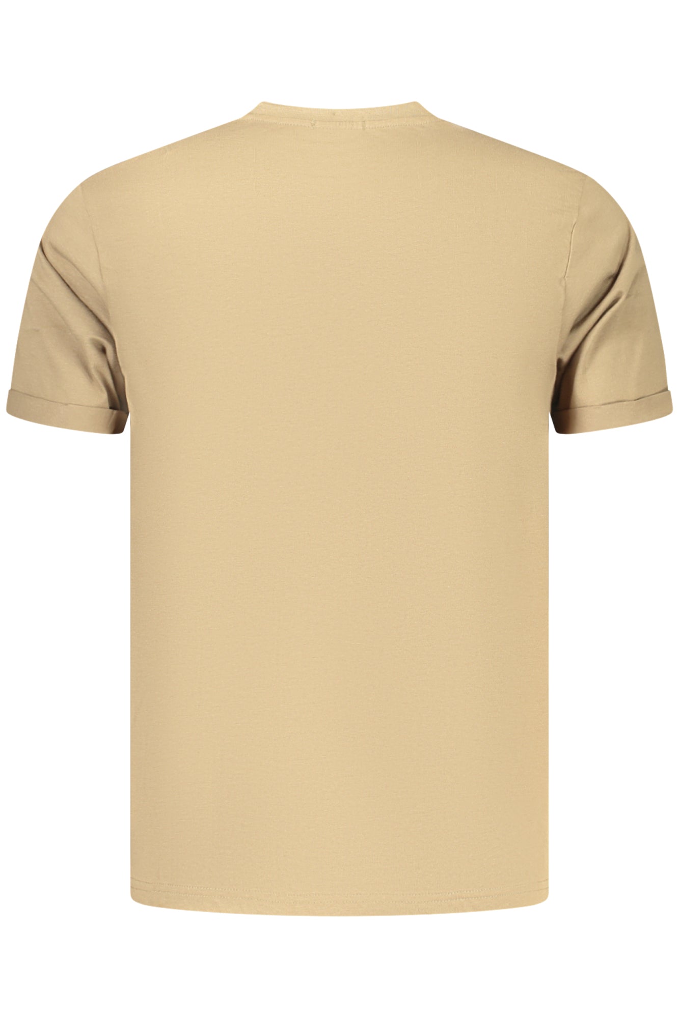 COVERI MOVING MEN'S SHORT-SLEEVE T-SHIRT BROWN