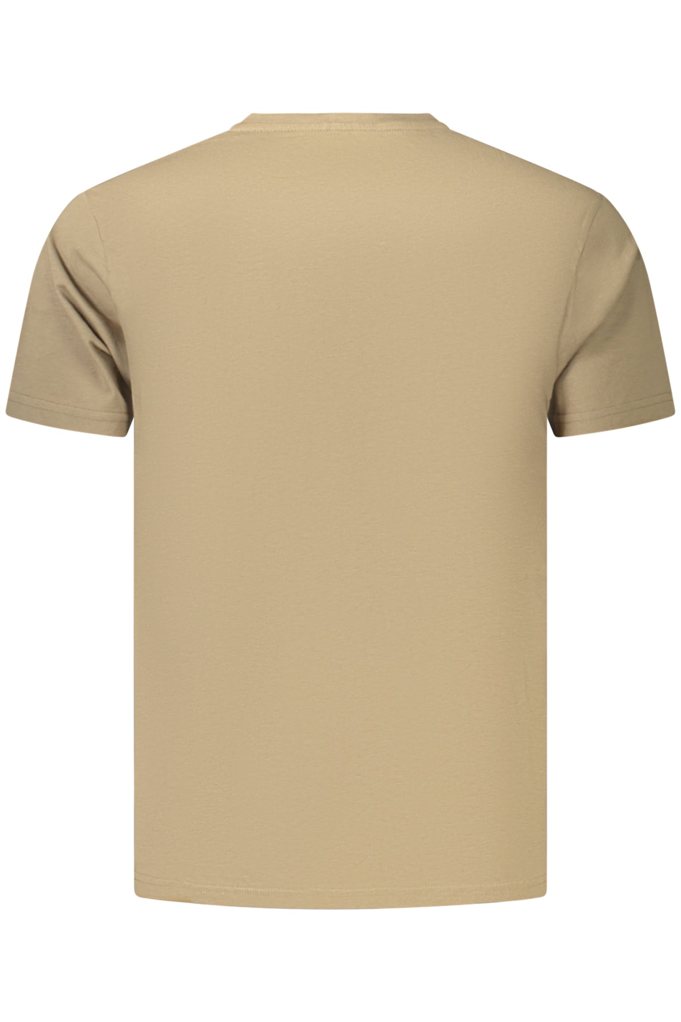 COVERI MOVING MEN'S SHORT-SLEEVE T-SHIRT BROWN