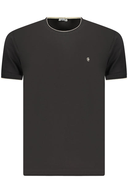 COVERI MOVING MEN'S SHORT-SLEEVE T-SHIRT BLACK