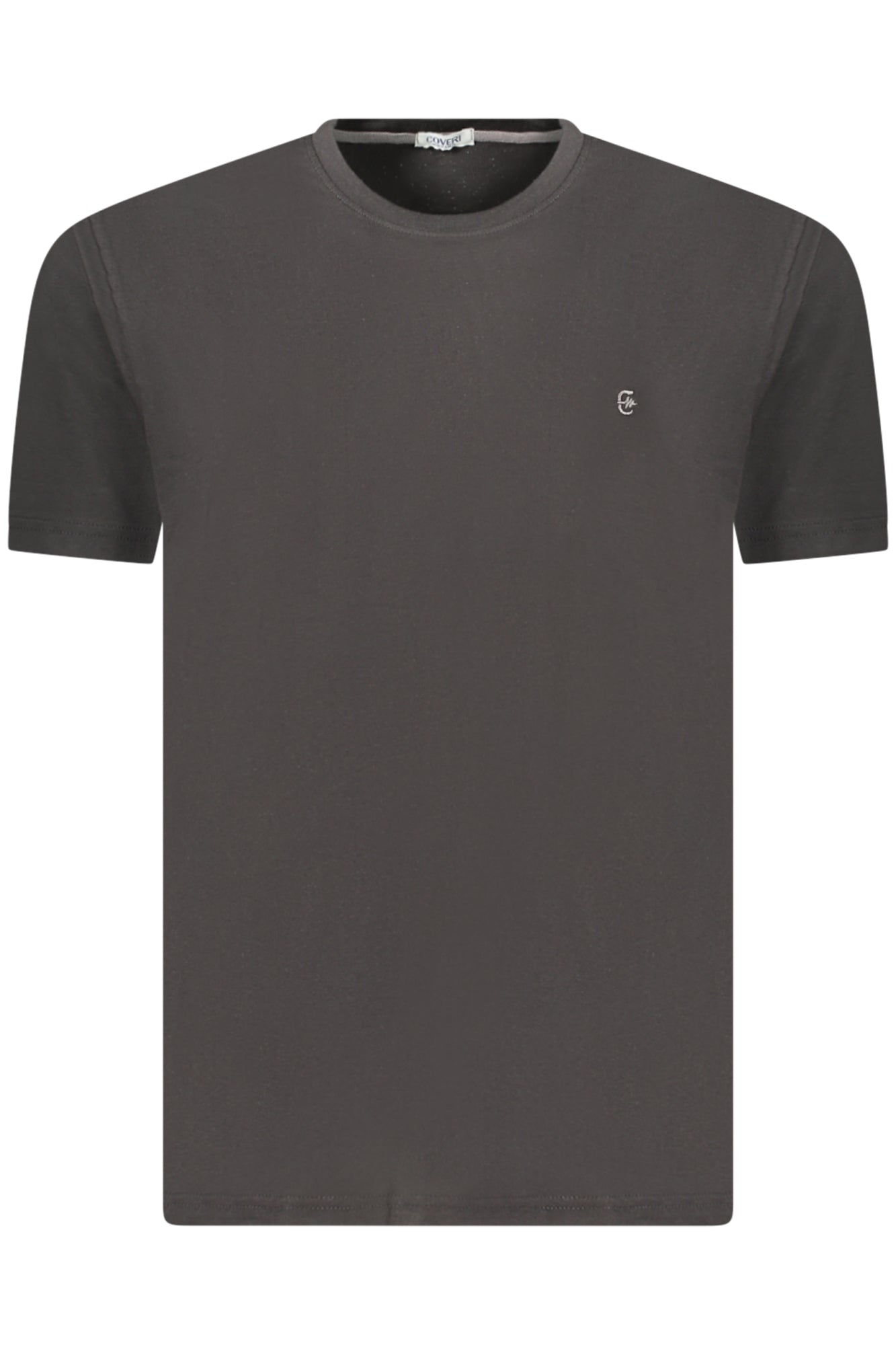COVERI MOVING MEN'S SHORT-SLEEVE T-SHIRT BLACK