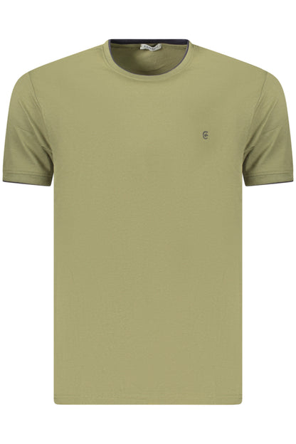 COVERI MOVING MEN'S SHORT-SLEEVED T-SHIRT GREEN