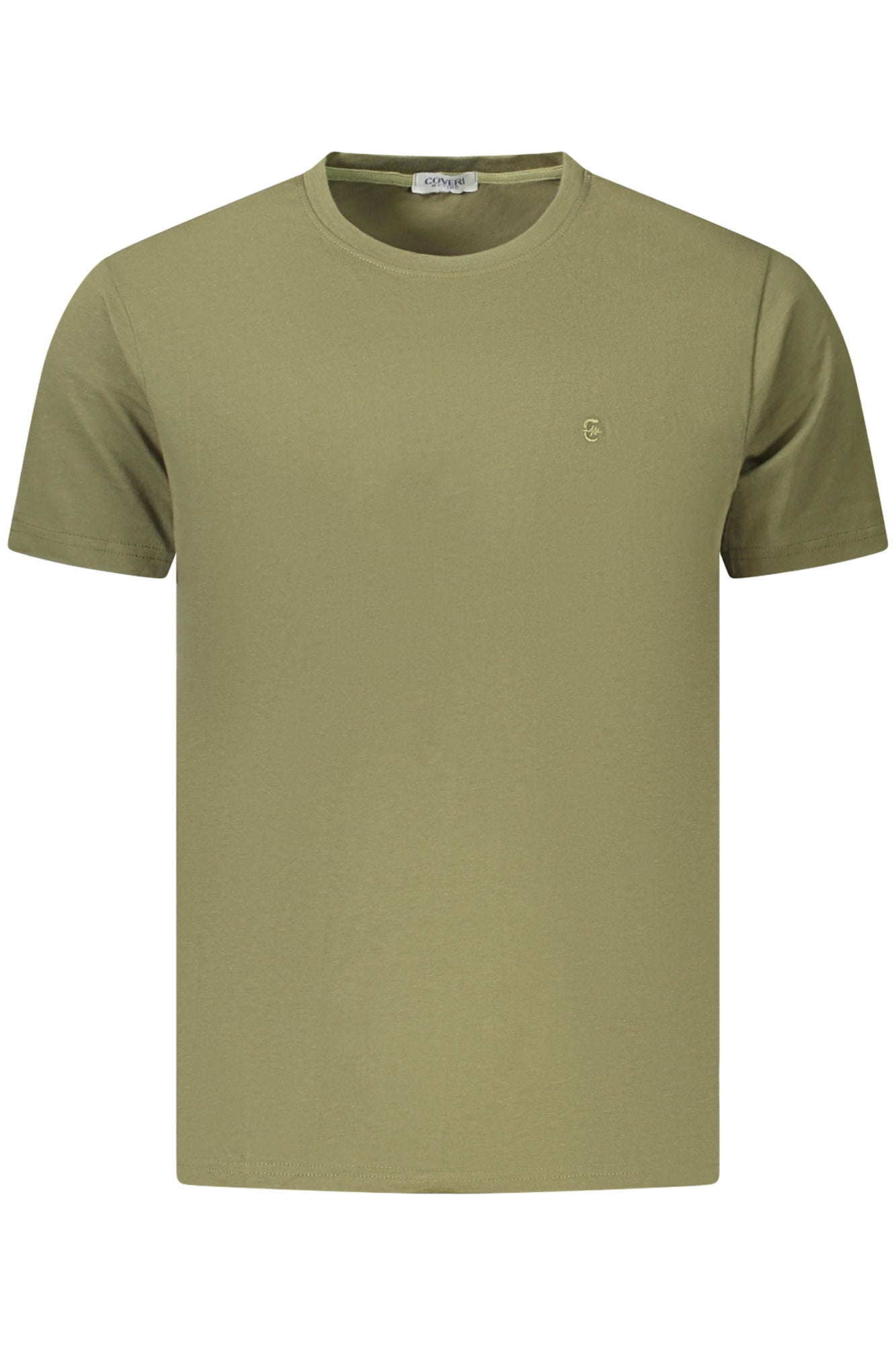 COVERI MOVING MEN'S SHORT-SLEEVED T-SHIRT GREEN