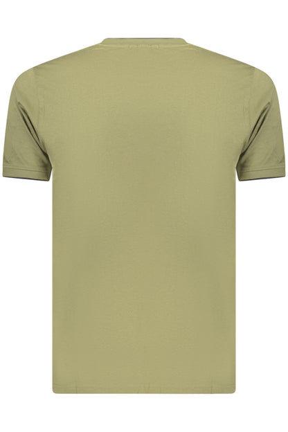 COVERI MOVING MEN'S SHORT-SLEEVED T-SHIRT GREEN