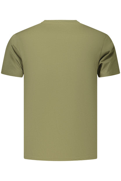COVERI MOVING MEN'S SHORT-SLEEVED T-SHIRT GREEN