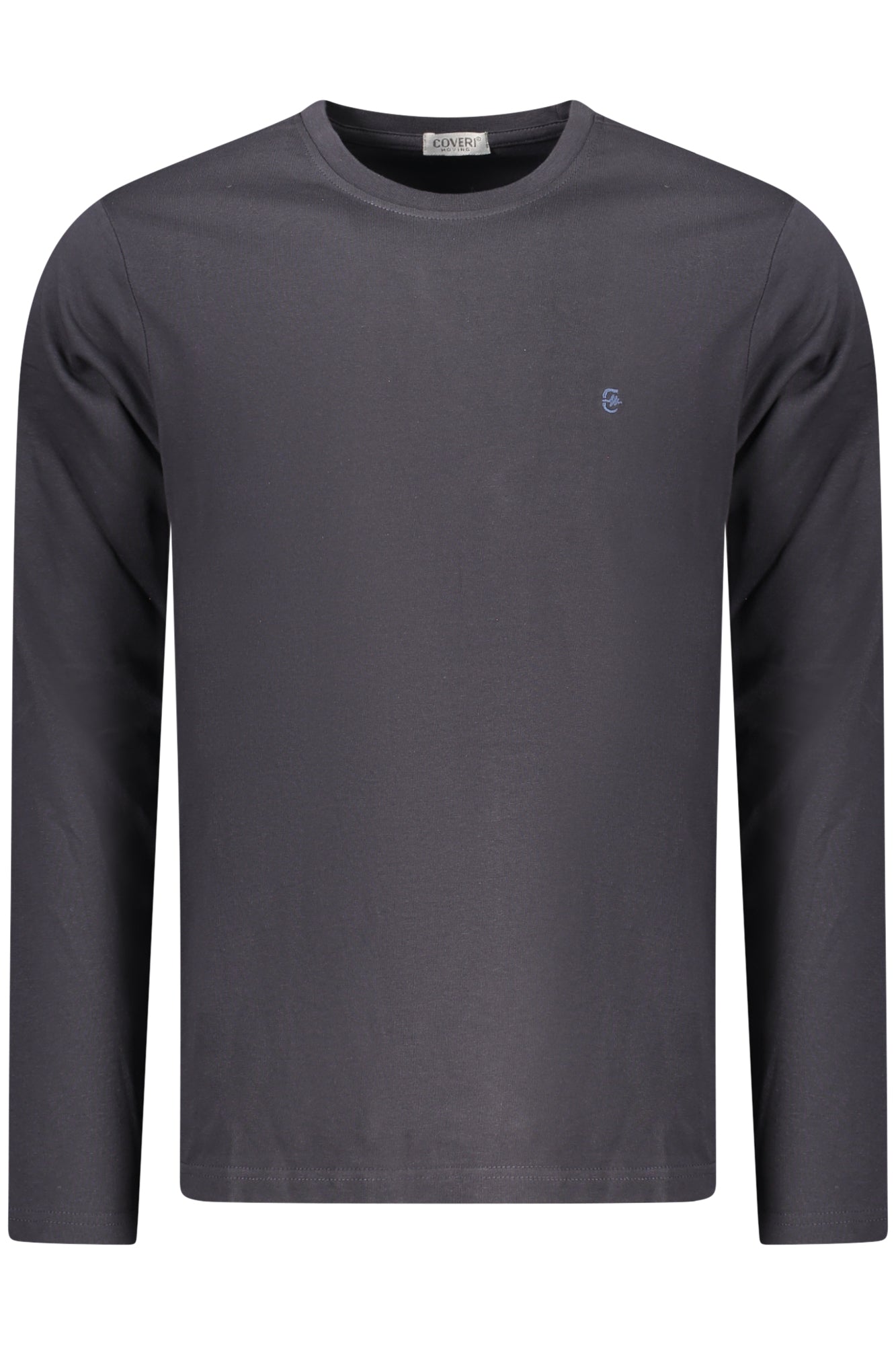 COVERI MOVING MEN'S LONG-SLEEVED T-SHIRT, BLUE