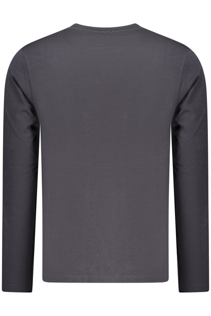 COVERI MOVING MEN'S LONG-SLEEVED T-SHIRT, BLUE