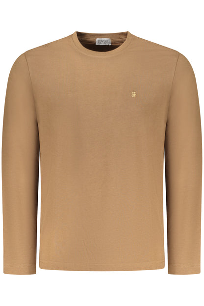 COVERI MOVING MEN'S LONG-SLEEVED T-SHIRT, BROWN