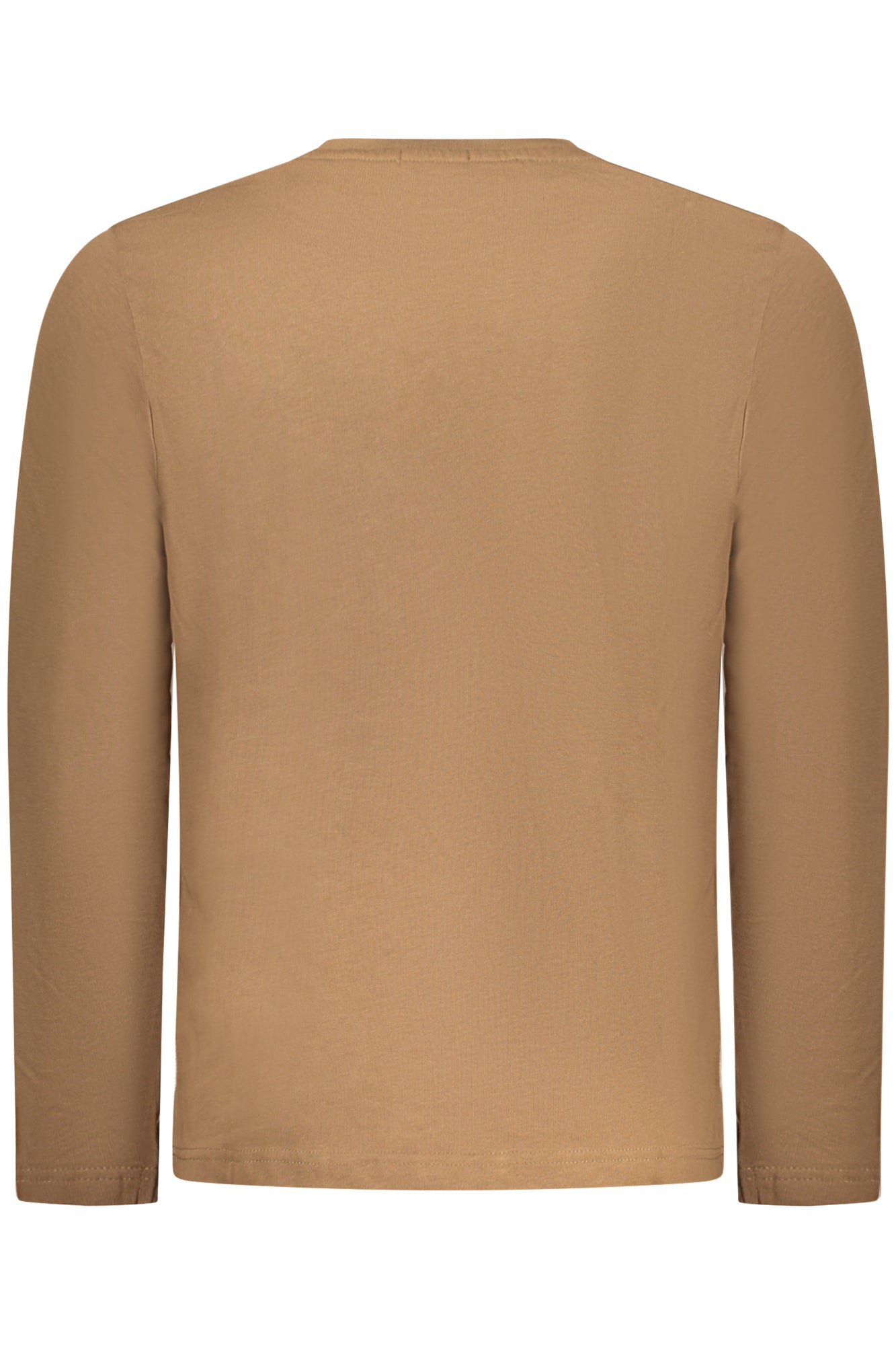 COVERI MOVING MEN'S LONG-SLEEVED T-SHIRT, BROWN