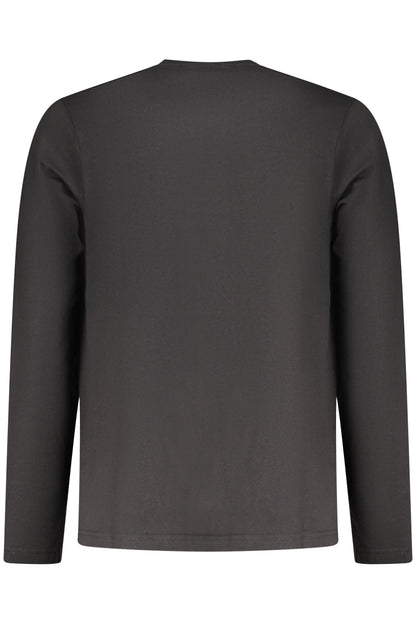 COVERI MOVING MEN'S LONG-SLEEVED T-SHIRT BLACK