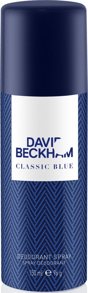 David Beckham Classic Blue deodorant spray for men 150 ml