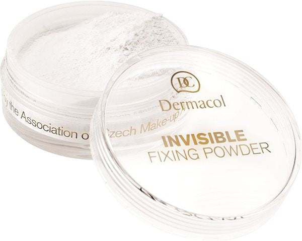 Dermacol Invisible transparent fixing powder 13 g White