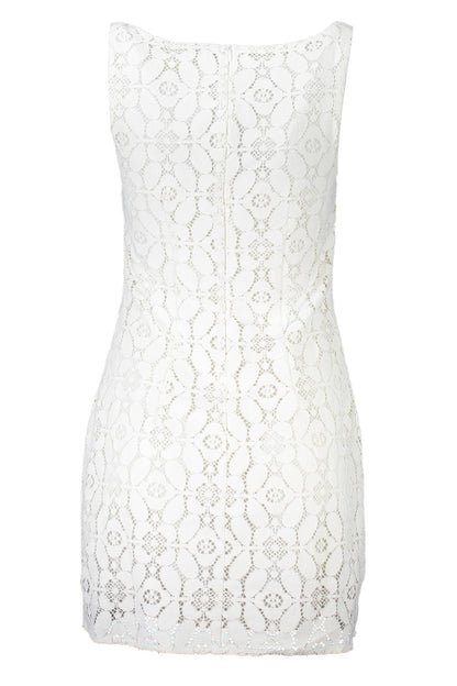 DESIGUAL WOMEN'S SHORT DRESS WHITE