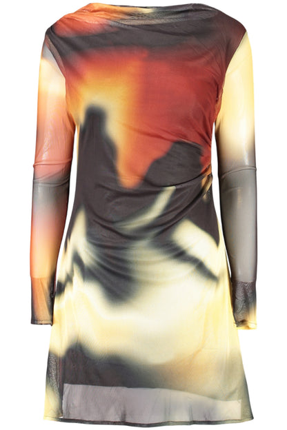 DESIGUAL SHORT DRESS FOR WOMEN IN BLACK