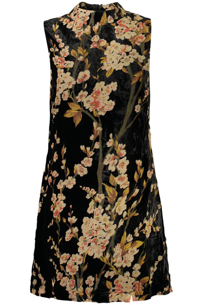DESIGUAL SHORT DRESS FOR WOMEN IN BLACK