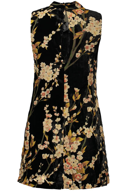 DESIGUAL SHORT DRESS FOR WOMEN IN BLACK