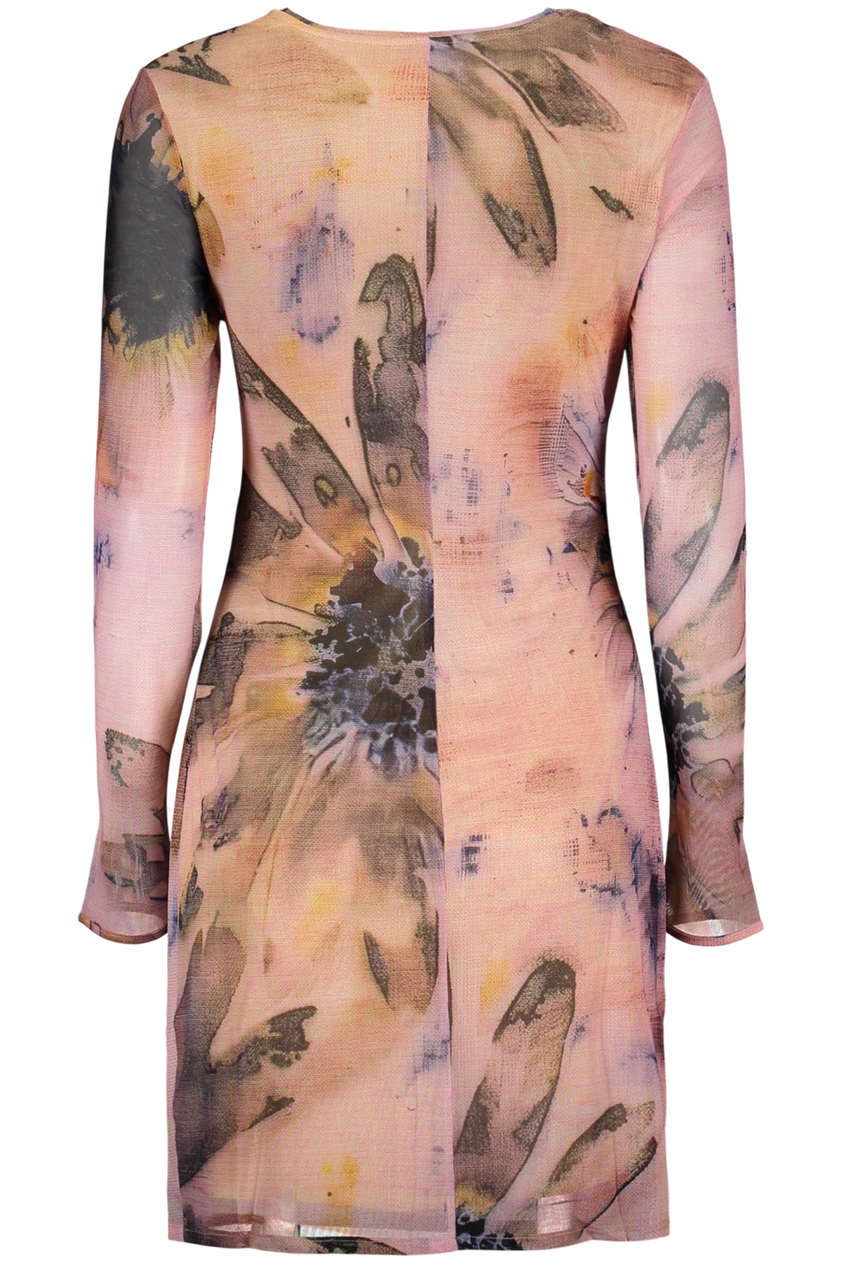 DESIGUAL WOMEN'S SHORT PINK DRESS