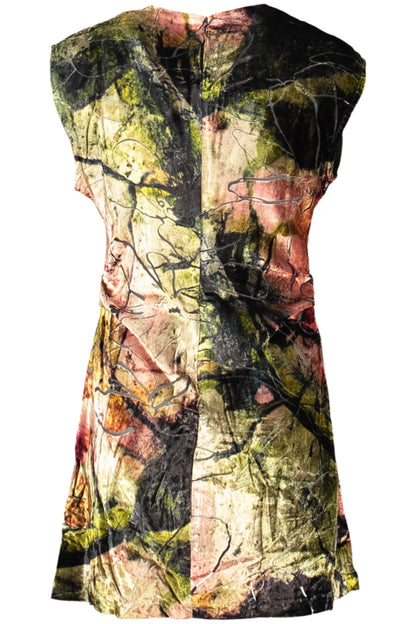 DESIGUAL SHORT DRESS FOR WOMEN IN GREEN