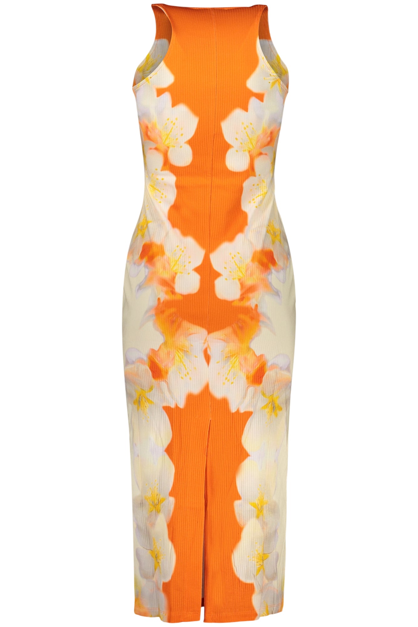 DESIGUAL WOMEN'S LONG DRESS ORANGE