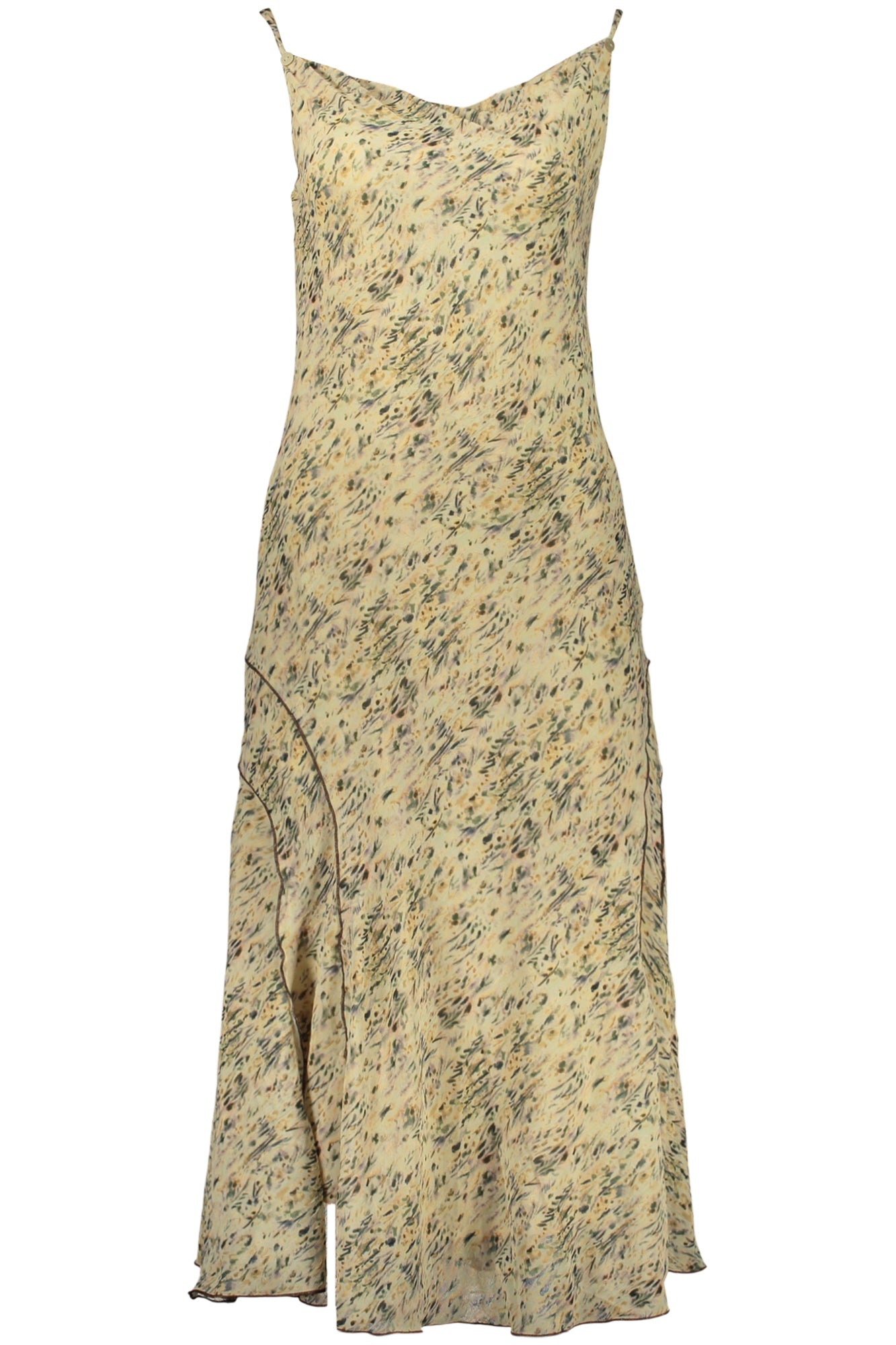 DESIGUAL WOMEN'S LONG DRESS IN BEIGE