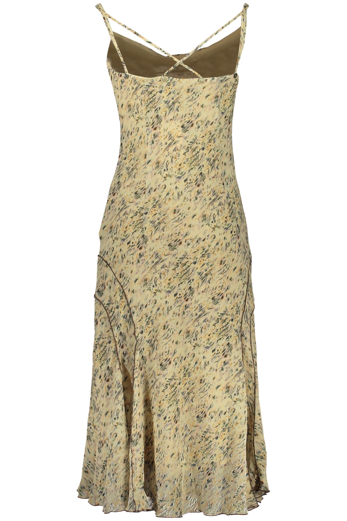 DESIGUAL WOMEN'S LONG DRESS IN BEIGE