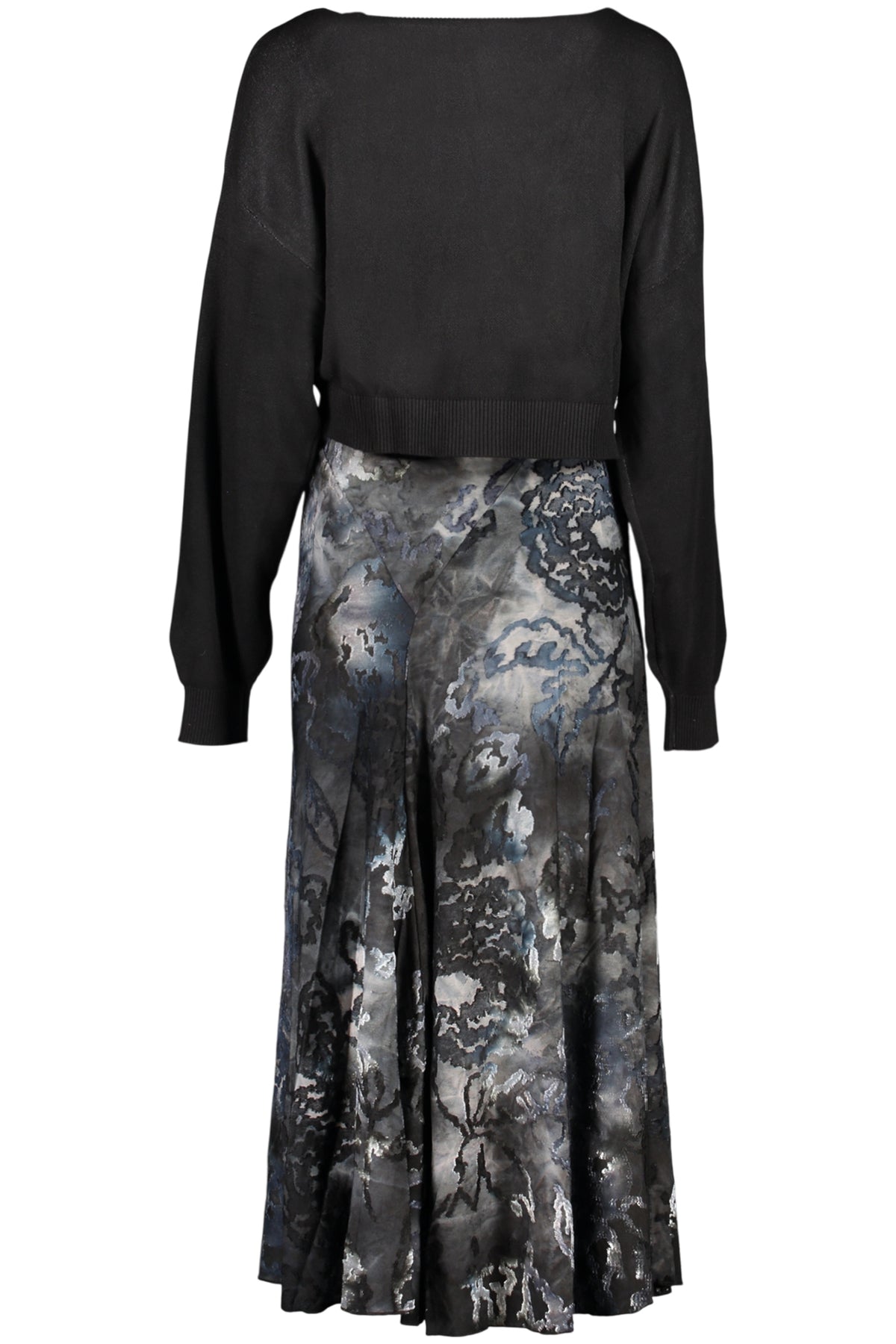 DESIGUAL WOMEN'S LONG BLUE DRESS