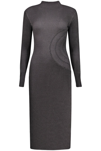 ROBE LONGUE NOIRE POUR FEMME DESIGUAL
