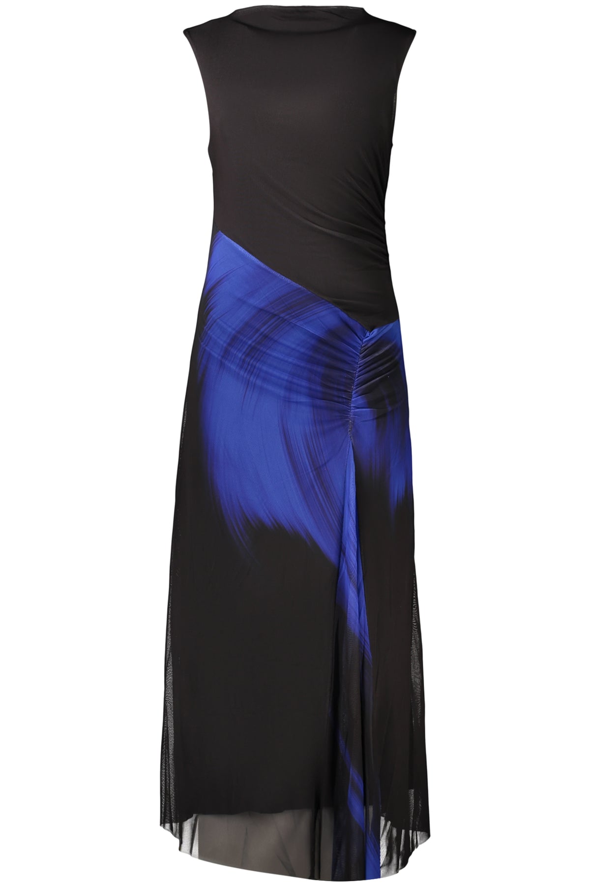 DESIGUAL WOMEN'S LONG BLACK DRESS