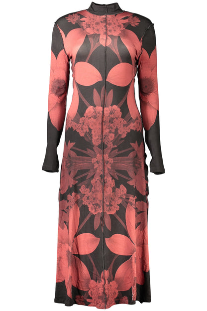 DESIGUAL WOMEN'S LONG BLACK DRESS